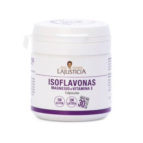 9874b70a-32a0-4dd2-9bd8-823d3b0ac775.png Isoflavonas con Magnesio + Vit E - 30caps / Ana Maria Lajusticia - Imagen 1