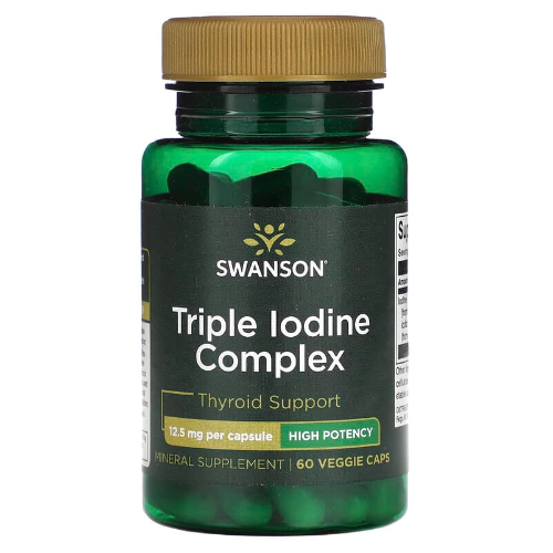a9234c69-02af-4b84-aaa6-e4fe98fc13ea.png Triple Yodo Complex 12.5mg - 60 capsulas / Swanson - Imagen 1