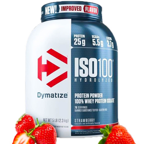 f035b3ca-caf7-48ad-90a5-0e667dd6a899.png Whey Protein ISO100 Hidrolizada Fresa – 2,3kg / Dymatize - Imagen 1