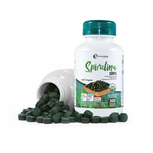 7ace6f7c-711e-11ea-8d93-0603130a05b8-2.jpg Spirulina 100% 300 tabletas Spirulina mater - Imagen 1