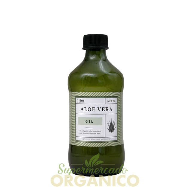 1be6e7c9-711e-11ea-8d93-0603130a05b8.png Aloe Vera Gel - 500ml / Del Alba - Imagen 1