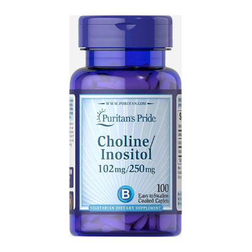 13573292-9e4b-4023-a558-ede47a1c3fa6.png Colina Inositol 352mg - 100 tabs / Puritan´s Pride - Imagen 1