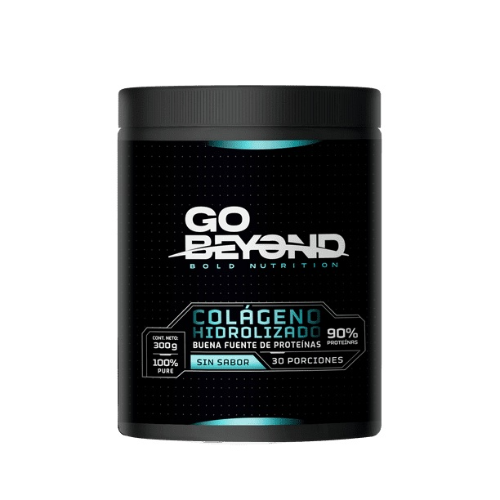 1b63de64-b690-4a76-8c69-7ae2a3a432cc.png Colageno Hidrolizado Puro Sin Sabor - 300g / Go Beyond - Imagen 1