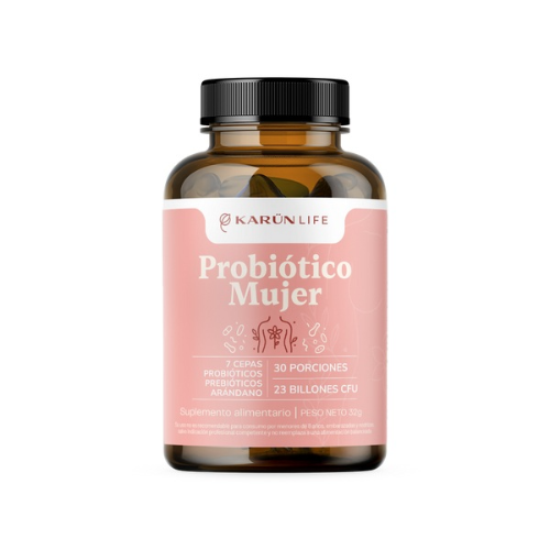 2fc57c7e-01dc-4e79-b6eb-443e67f8a24b.png Probiotico Mujer - 60 caps / Karun Life - Imagen 1