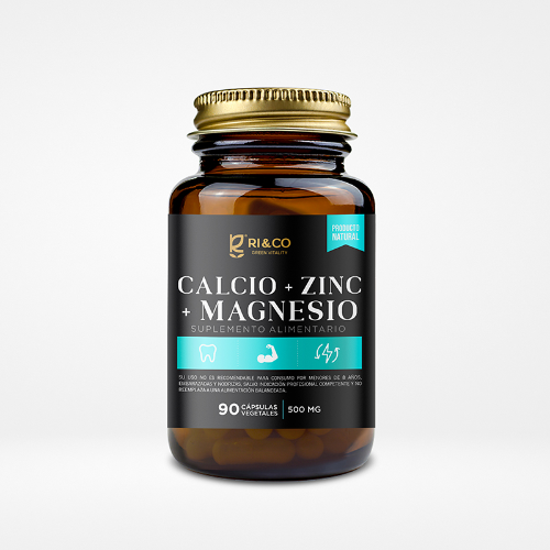 8afaca23-a865-4371-a2be-36c70a438508.png Calcio Zinc y Magnesio 500mg - 90 caps / Ri & Co - Imagen 1