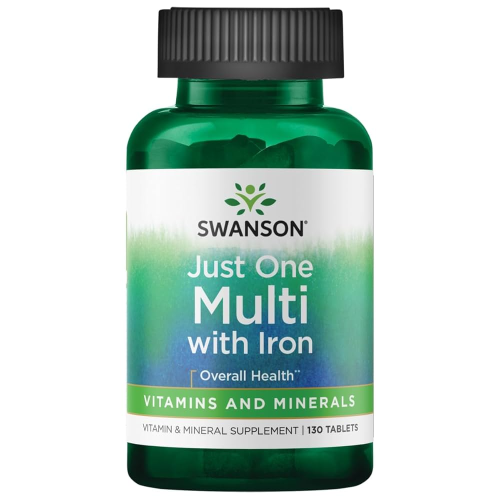 afb793a1-5736-4ee5-a110-141751761458.png Multivitaminico con Hierro Just One - 130 tabs / Swanson - Imagen 1
