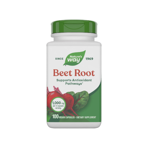 06d1a3fb-8bb7-4536-9269-3d105d7dd694.png Beet Root Raiz de Betarraga 1000mg - 100 caps / Nature ́s Way - Imagen 1