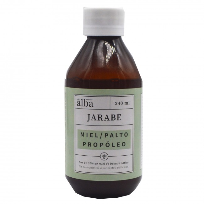 2ad4e41d-711e-11ea-8d93-0603130a05b8-3.jpg Jarabe Propoleo Palto Miel - 200ml / Del Alba - Imagen 1