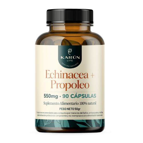 72721aca-8532-4dff-8f05-86b24534d36e.png Echinacea + Propoleo 550mg - 90 caps / Karun Life - Imagen 1
