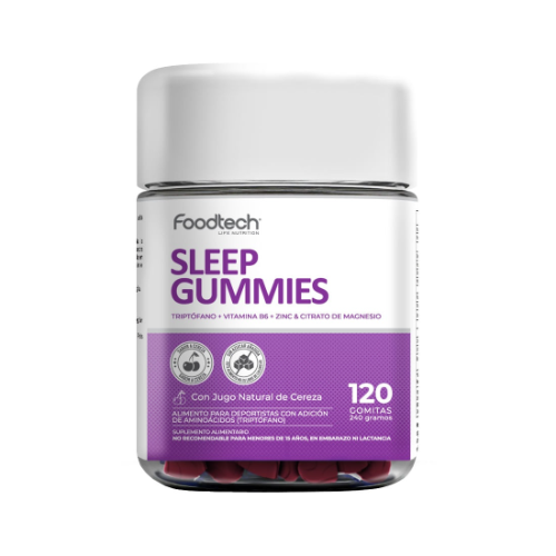 77ffc7bb-1580-419d-8d06-0ceac561b9fc.png Sleep Gummies - 60 gomitas / Foodtech - Imagen 1