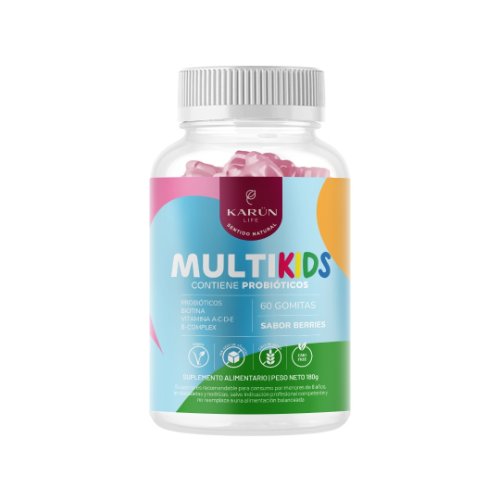 a8f88547-17e0-405d-a6f1-da25d88876a4.png Multivitaminico MultiKids Gomitas - 60 unidades / Karun Life - Imagen 1