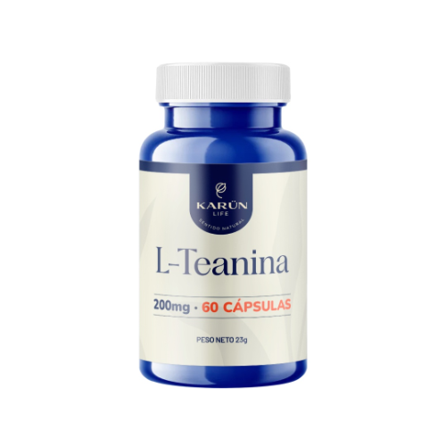 f3c9c4f9-2ce6-415d-a3ec-dbf097f54a9d.png L-Teanina 200mg - 60 caps / Karun Life - Imagen 1
