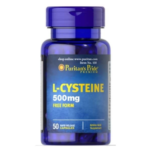 eedf8252-b1f5-4087-9775-79740d28ef2c.png L-Cisteina 500mg - 50 caps / Puritan’s Pride - Imagen 1