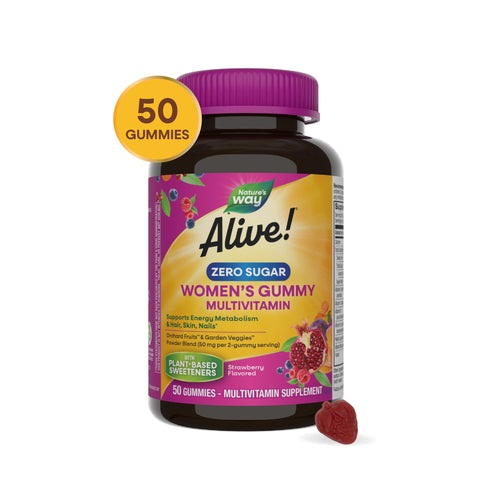 28dfe14d-3fe2-4229-9e72-8682a86f5553-3.jpg Multivitaminico Mujer Sin Azucar - 50 gomitas / Nature´s Way - Imagen 1