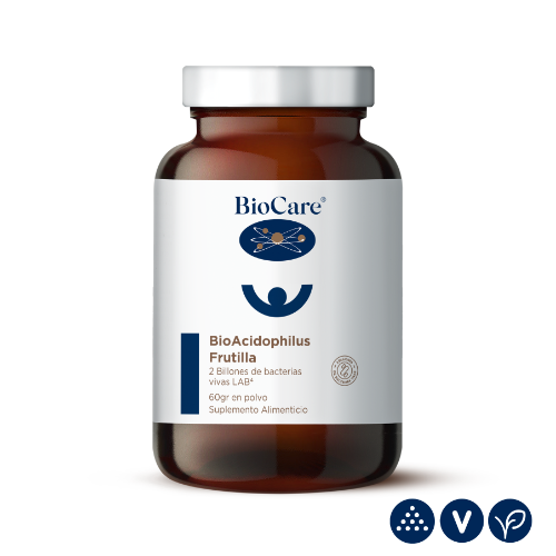 5ab40ee4-711f-11ea-8d93-0603130a05b8.png Probioticos Bioacidophilus Frutilla en Polvo - 60grs / BioCare - Imagen 1