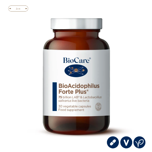 5ab46f56-711f-11ea-8d93-0603130a05b8.png Probioticos Bioacidophilus Forte 75 Billones - 30 caps / BioCare - Imagen 1