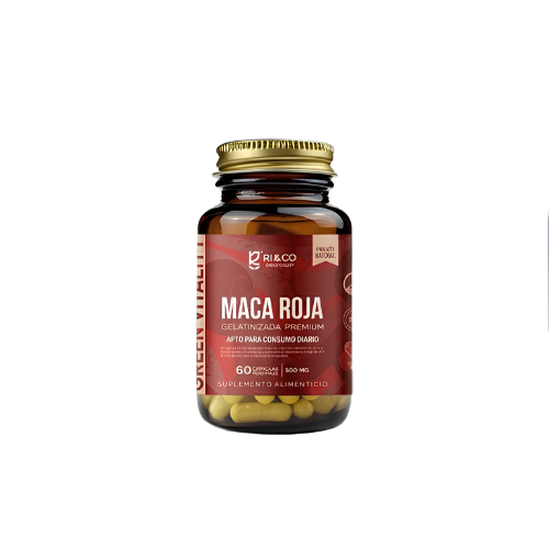 6ddbcf9a-955b-497e-9634-14a8e89b7ad9.png Maca Roja 500mg - 60 caps / Ri & Co - Imagen 1