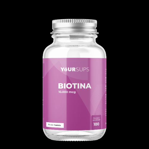 5088eb0a-459f-47f3-af61-23f9c243e55f.png Biotina 10.000mcg - 100 tabs / YourSups - Imagen 1