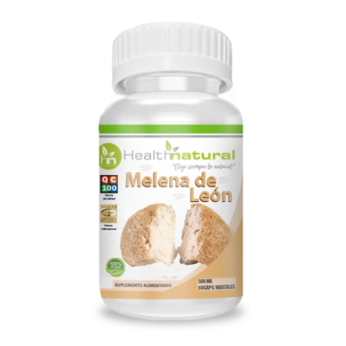 94454e99-1aa0-4180-80f1-32ff96601972.png Melena de Leon 500mg - 90 caps / Health Natural - Imagen 1