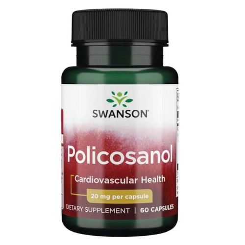 e26a97ce-ed50-4e96-b54d-f79c4375f0b1.png Policosanol 20mg - 60 caps / Swanson - Imagen 1