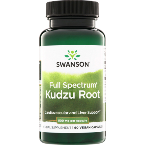 3e78a717-8a21-4060-884a-fa857d01136d.png Raíz de Kudzu 500mg - 60 veg caps / Swanson - Imagen 1