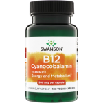 Vitamina B12 Cianocobalamina 500mg - 100 caps / Swanson
