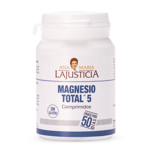 94f45981-cd6c-4e3e-9d72-a08ded3cf97e.png Magnesio Total 5 - 100 comprimidos / Ana Maria Lajusticia - Imagen 1
